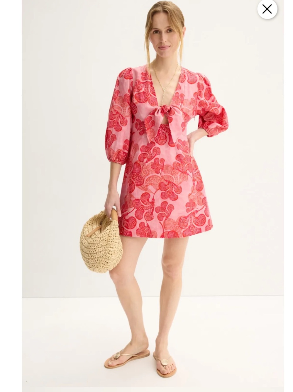 KIVARI Riviera Mini Dress, Size: M